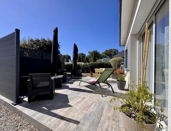 Maison plain-pied 94m2. 3 chambres. 15 min de Vannes et d’Auray
