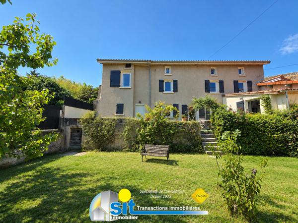 Maison familiale 170 m² – 4 chambres + bureau – Aucun travaux – Roussillon