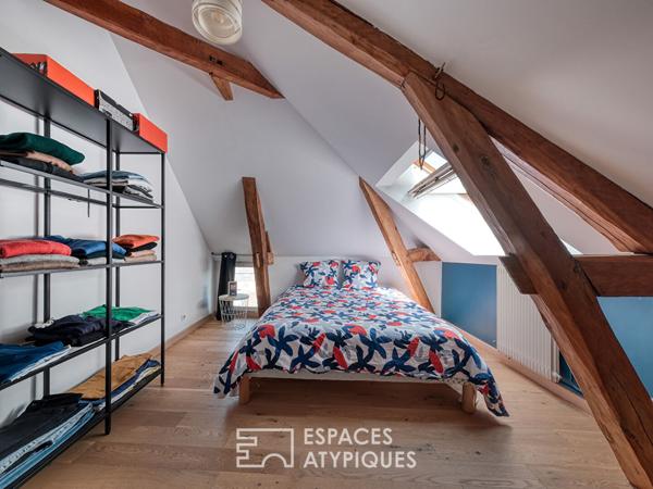 Appartement duplex avec vue sur les toits