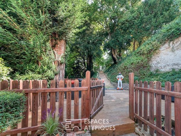 Appartement duplex avec vue sur les toits