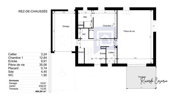 Concarneau Maison indépendante 4 pièces 98.66 m2