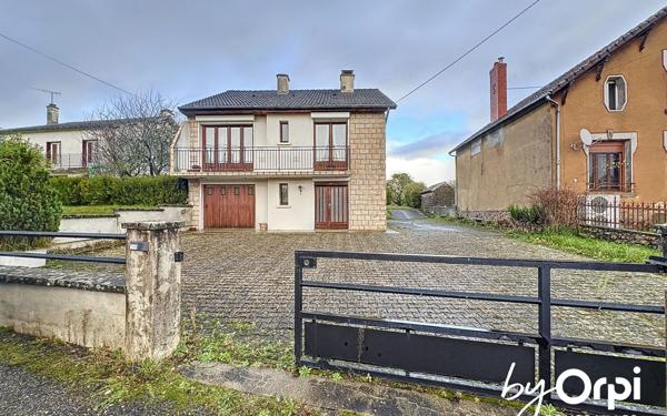 Maison à vendre    4 pièces •  Saint-Éloy-les-Mines