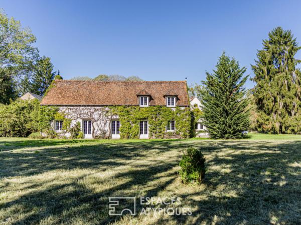 Longère familiale rénovée au coeur de la Sologne