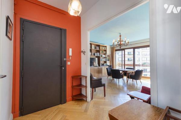 Appartement 3 pièces avec balcon, parking et cave Paris 19eme