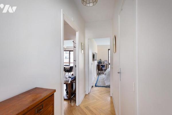 Appartement 3 pièces avec balcon, parking et cave Paris 19eme