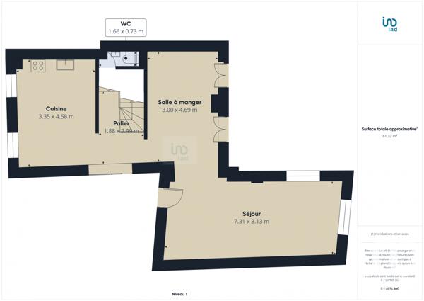 Maison à vendre 7 pièces 166 m² Saint-Gingolph