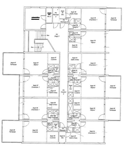 Dpt Vosges (88), BAINS-LES-BAINS - Immeuble 9 appartements T2 avec balcon / Terrain de 1000 m² environ