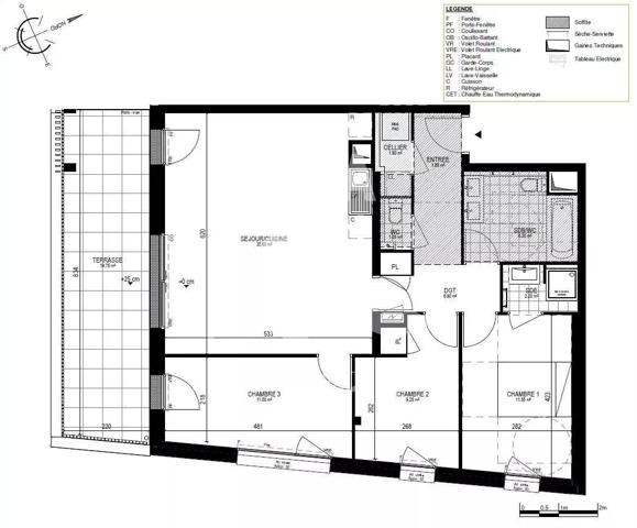 Appartement 4 pièces neuf en VEFA - PORNICHET