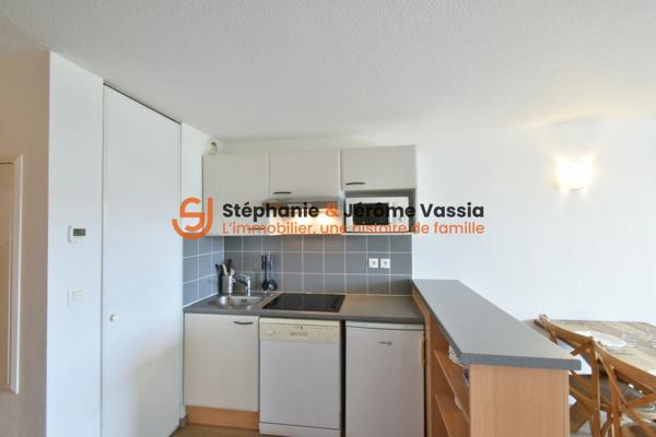 T2 + coin montagne – 6 couchages avec piscine et sauna à Peyragudes