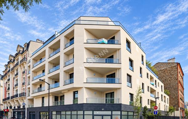 Appartement 2 pièces 54. m²  avec terrasse de 5 m²  et 3 m² Asnières-sur-Seine
