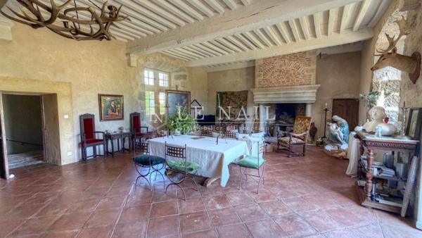 Beau château XIIIe et Renaissance aux portes de Nérac (Lot-et-Garonne)