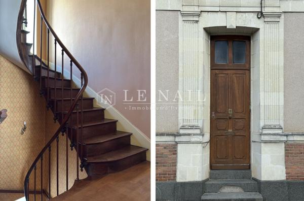 Jolie maison bourgeoise du XIXe en centre-ville de Château-Gontier