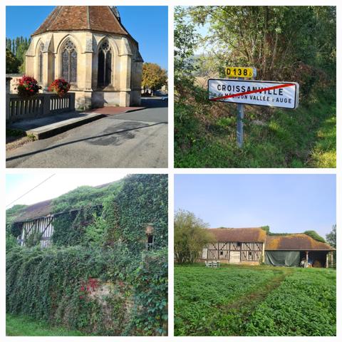 PROPRIETE à CROISSANVILLE PAYS D'AUGE 1/2h de DEAUVILLE CABOURG CAEN