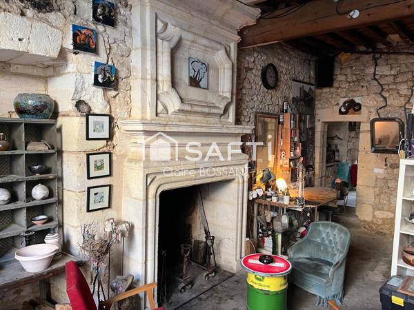 Maison en pierre - Bourg - Potentiel et authenticité