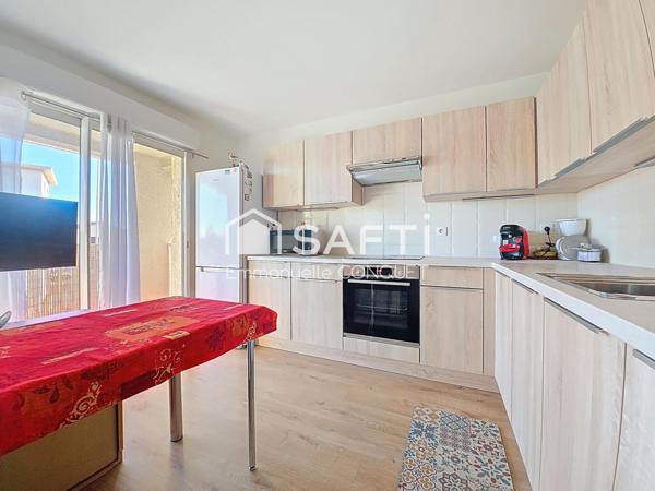 Appartement 2 chambres avec terrasse et garage