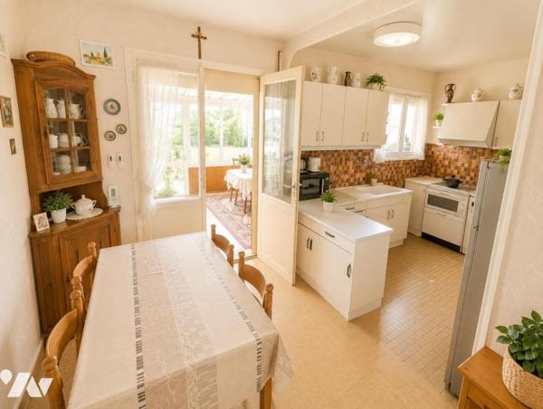 Maison de type T5 avec garage et jardin dans l'ensemble les Ensanges