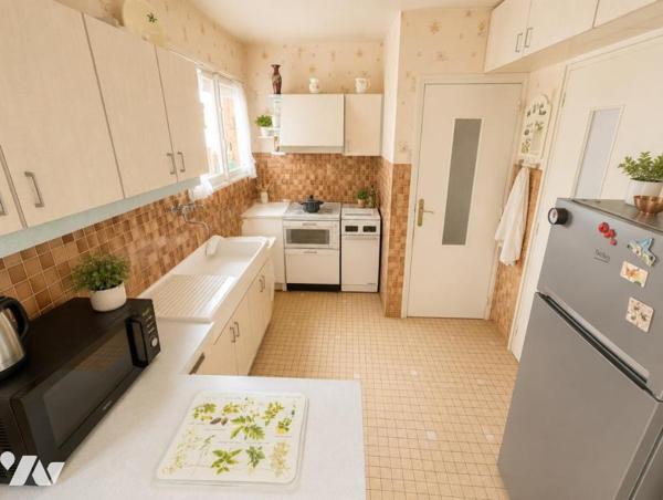 Maison de type T5 avec garage et jardin dans l'ensemble les Ensanges