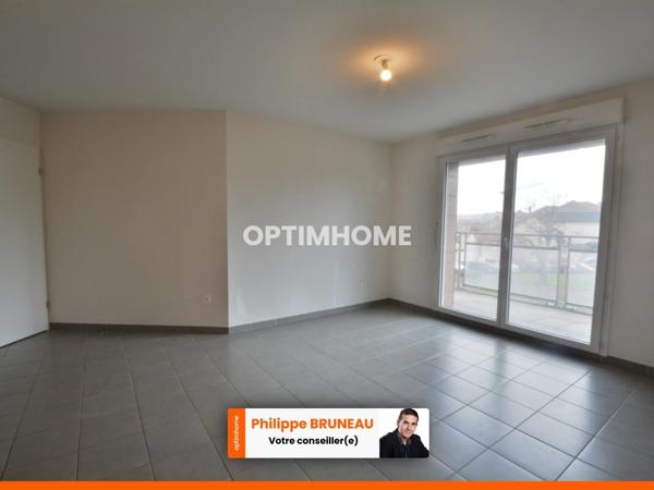 57 m² lumineux, 2 chambres, ascenseur et 1 parkings inclus