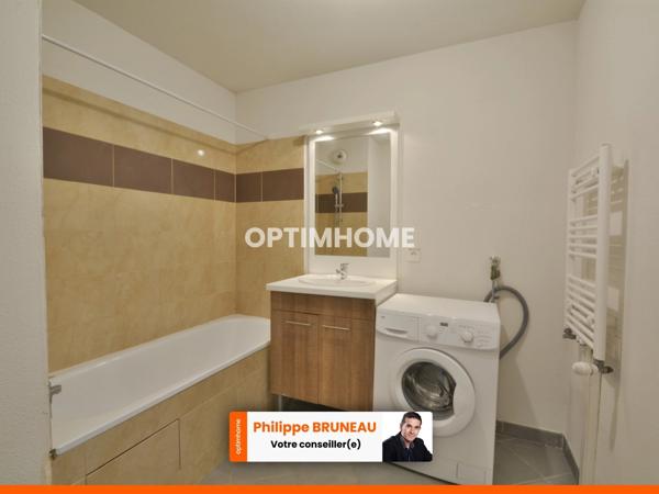 57 m² lumineux, 2 chambres, ascenseur et 1 parkings inclus
