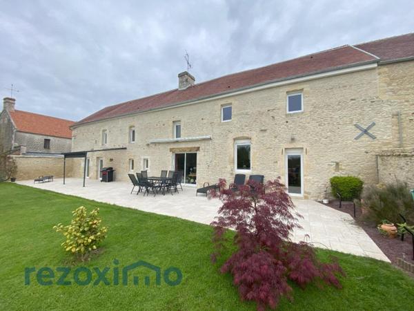 14270 Proche St Pierre sur dives maison de 236 m² + dépendance