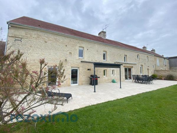 14270 Proche St Pierre sur dives maison de 236 m² + dépendance