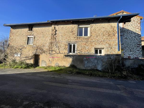 Maison en pierre à rénover avec jardin