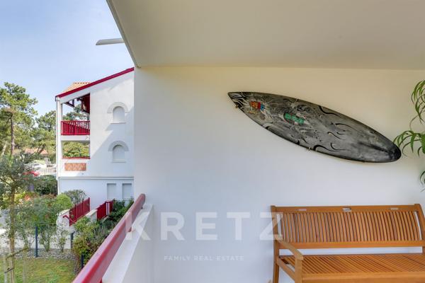 Appartement Hossegor – Terrasse et vue lac d’exception