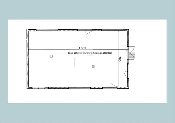 Local commercial 1 pièce 105.34 m2