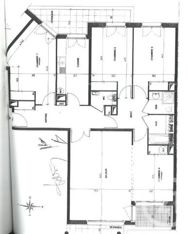 Appartement F5 à vendre  5 pièces - 107,07 m 2   ISSY LES MOULINEAUX  - 92
