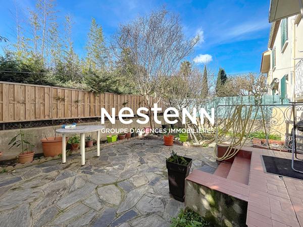 Charmante maison 4 pièces de 97 m² à Perpignan. Avec garage, jardin sans vis-à-vis