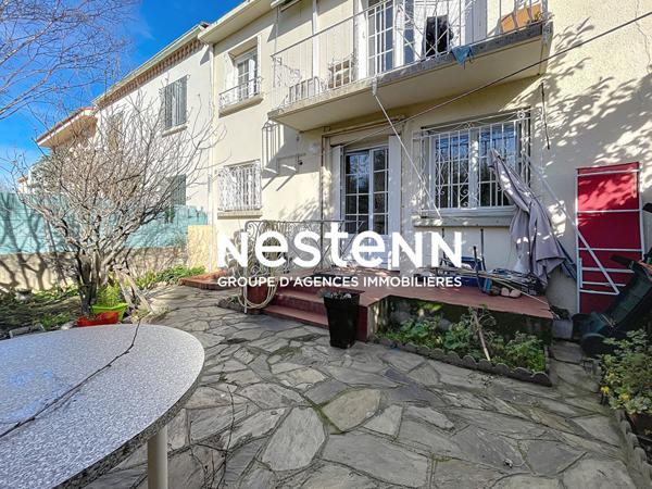 Charmante maison 4 pièces de 97 m² à Perpignan. Avec garage, jardin sans vis-à-vis