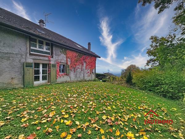 Lucinges (74380) Maison de caractère 200 m² sur grand terrain constructible à Lucinges, proche Genève