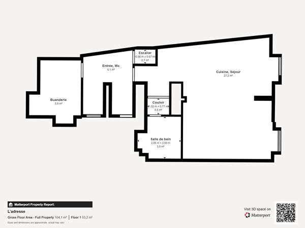 Maison de ville CHILLY-MAZARIN 4 pièces 81,76m²