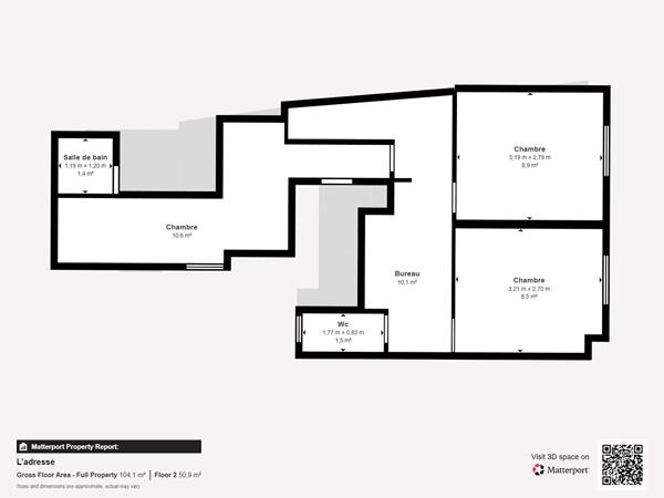Maison de ville CHILLY-MAZARIN 4 pièces 81,76m²