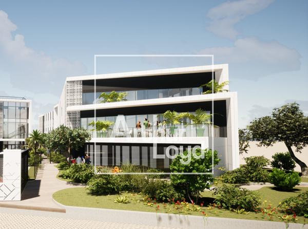 Immeuble indépendant à louer à Mauguio bureaux avec terrasses privatives