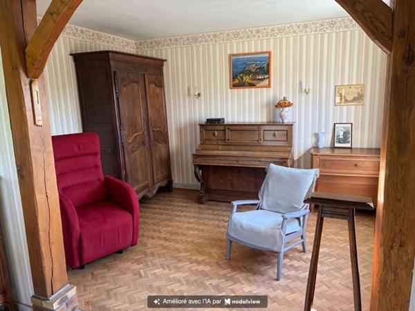 Maison familiale à fort potentiel sur grand terrain arboré ? Saint-Aubin-d'Écroville (27110)