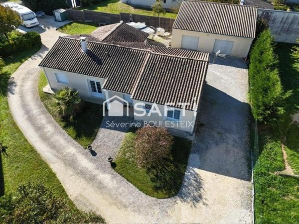 Maison de plain pied 5 piéces avec double garage La Couronne