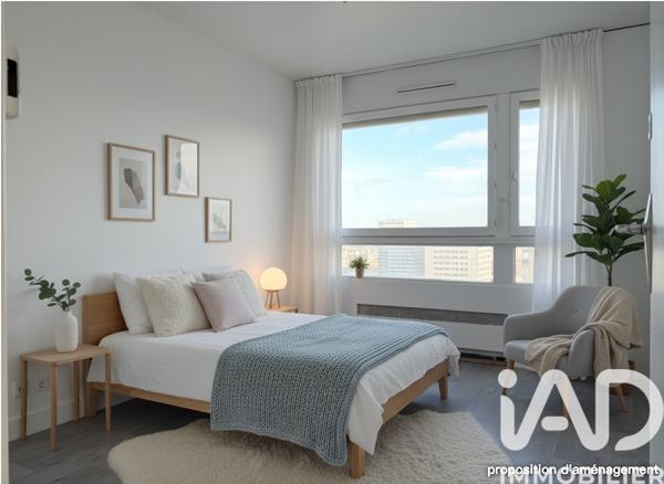 Appartement à vendre 2 pièces 46,12 m² Paris 13