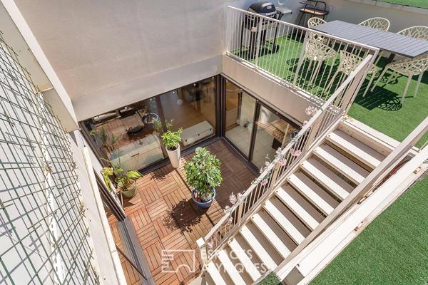 Toit terrasse avec vue