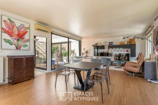 Toit terrasse avec vue