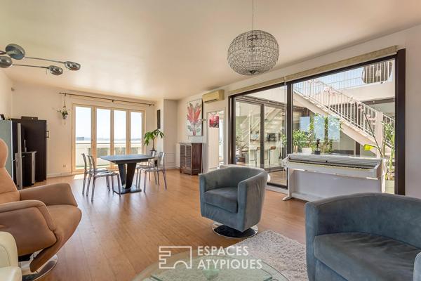 Toit terrasse avec vue