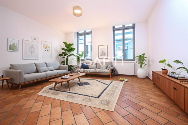 Centre ville Carcassonne, Duplex entierement rénové, 105m² 3 chambres