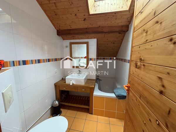 Maison T4, 178m2, 4 ou 5 chambres, 2 sdb