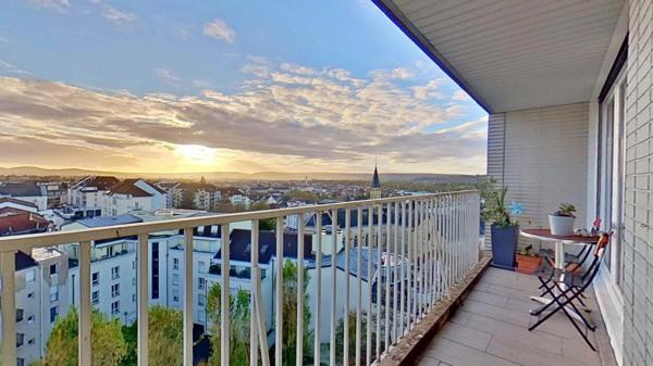 Appartement à vendre ; 4 pièces avec extérieur à MONTIGNY LES METZ - Résidence "Le Régent", quartier Botanique