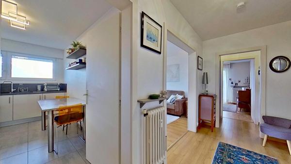 Appartement à vendre ; 4 pièces avec extérieur à MONTIGNY LES METZ - Résidence "Le Régent", quartier Botanique