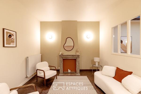 Maison de caractère rénovée avec jardin