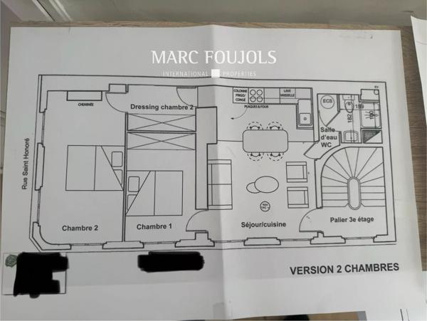 Appartement Paris I – Palais Royal – 3 pièces