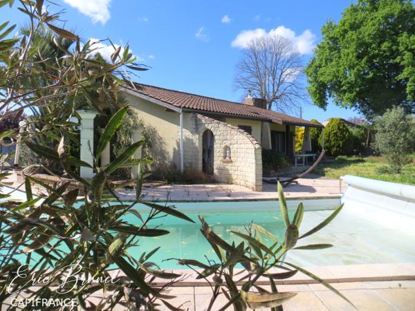 MIOS - Maison avec dépendance et piscine - au calme sur terrain de 1700 m²