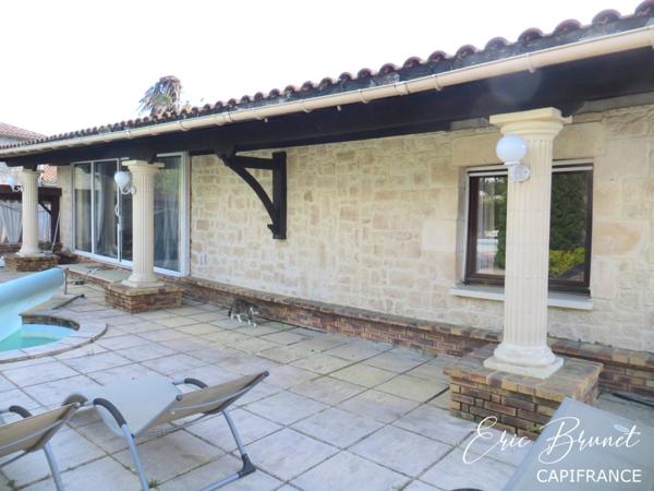 MIOS - Maison avec dépendance et piscine - au calme sur terrain de 1700 m²