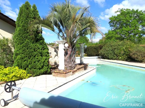 MIOS - Maison avec dépendance et piscine - au calme sur terrain de 1700 m²